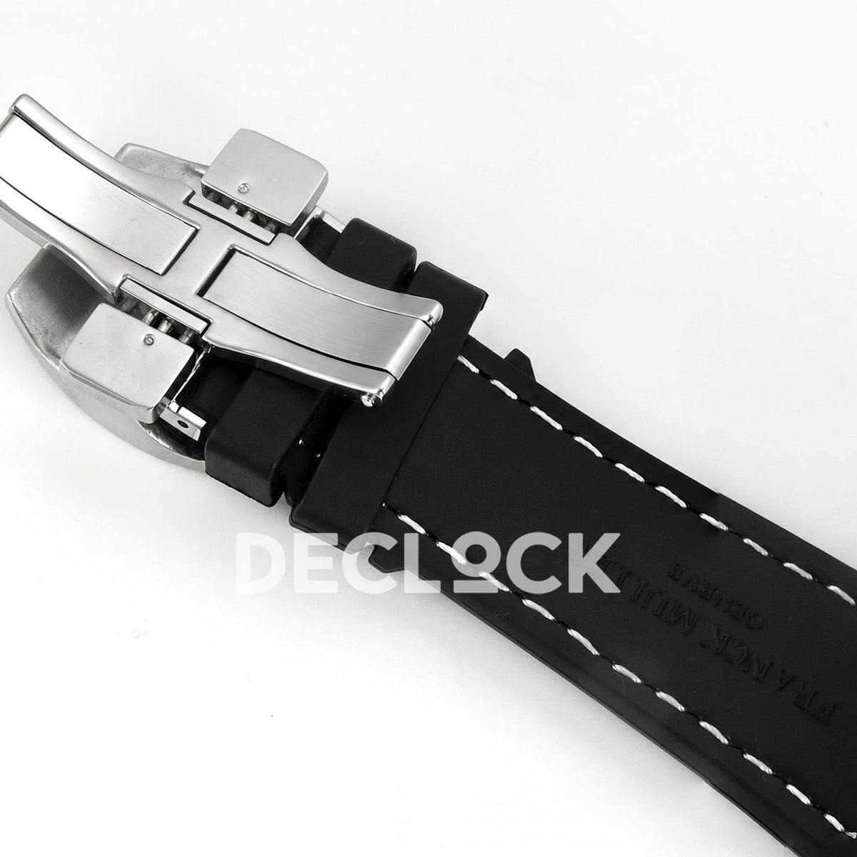 Franck Muller Vanguard Yachting Dragon King Steel Black ABF A2824 replica - strap underside