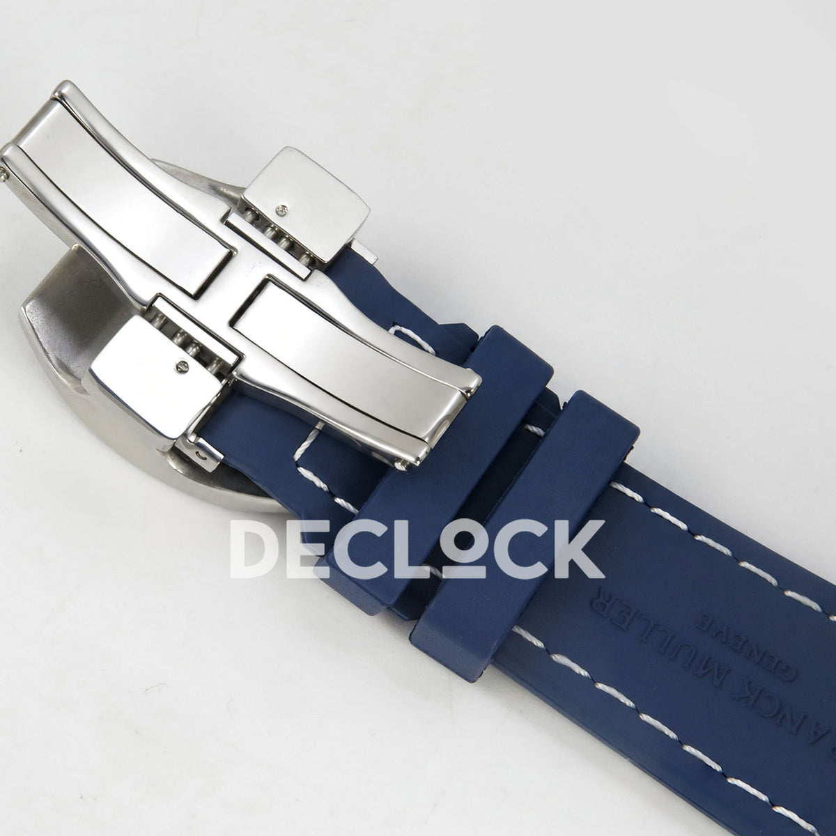 Franck Muller Vanguard Yachting Dragon King Steel Blue Purple ABF A2824 replica - clasp underside