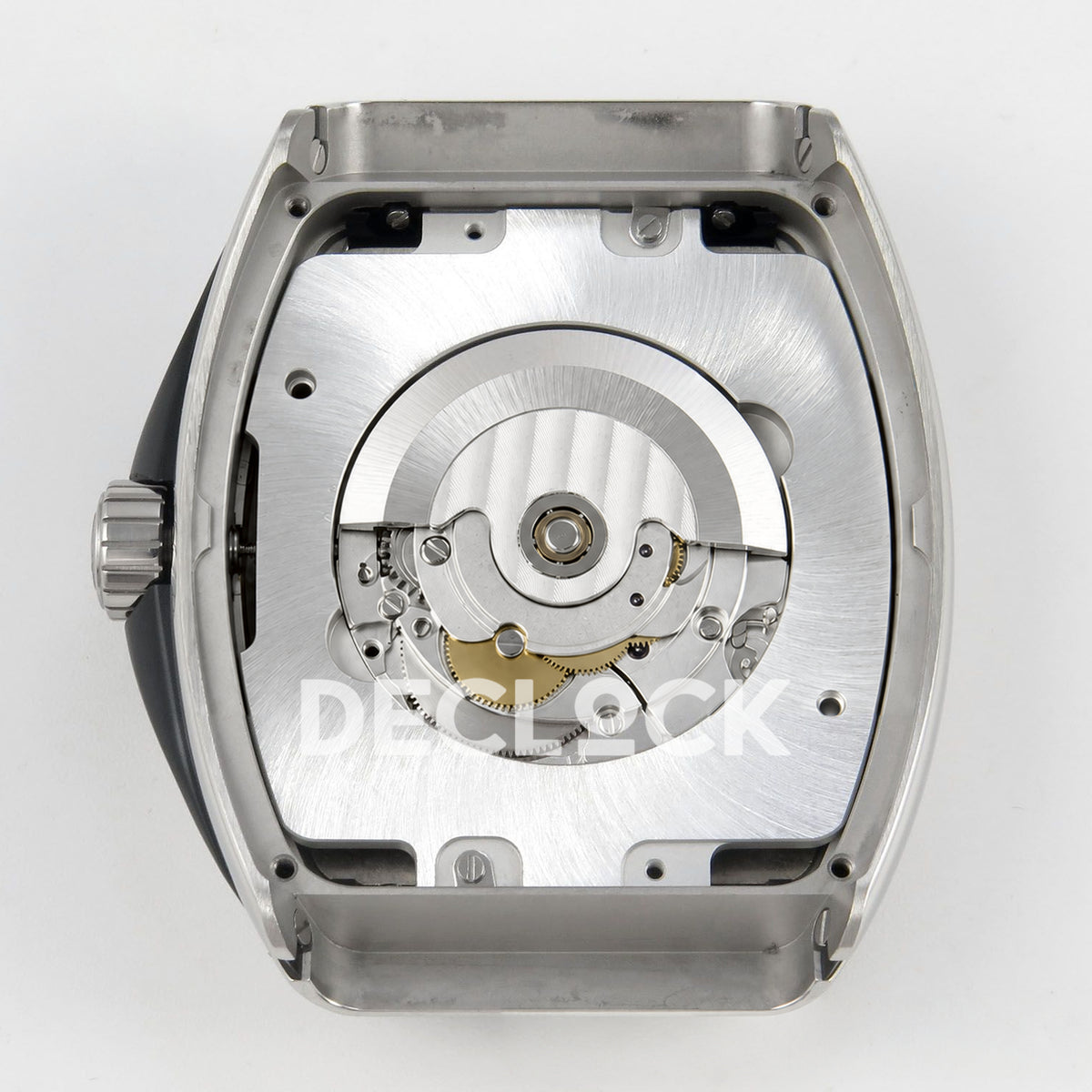 Franck Muller Vanguard Yachting Dragon King Steel Green ABF A2824 replica - movement back angle