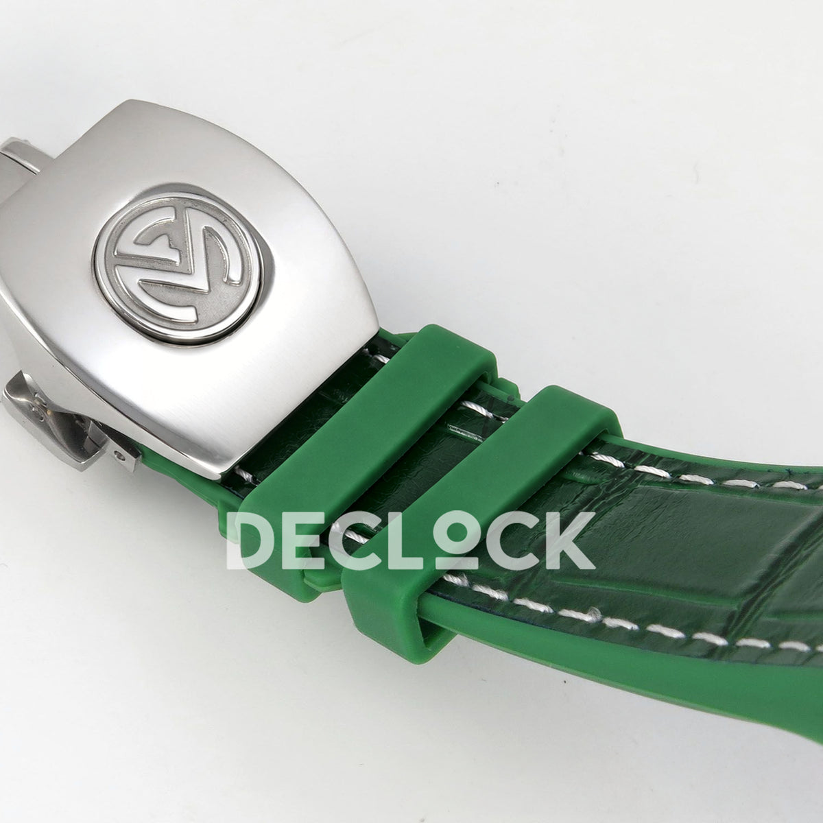Franck Muller Vanguard Yachting Dragon King Steel Green ABF A2824 replica - closed clasp