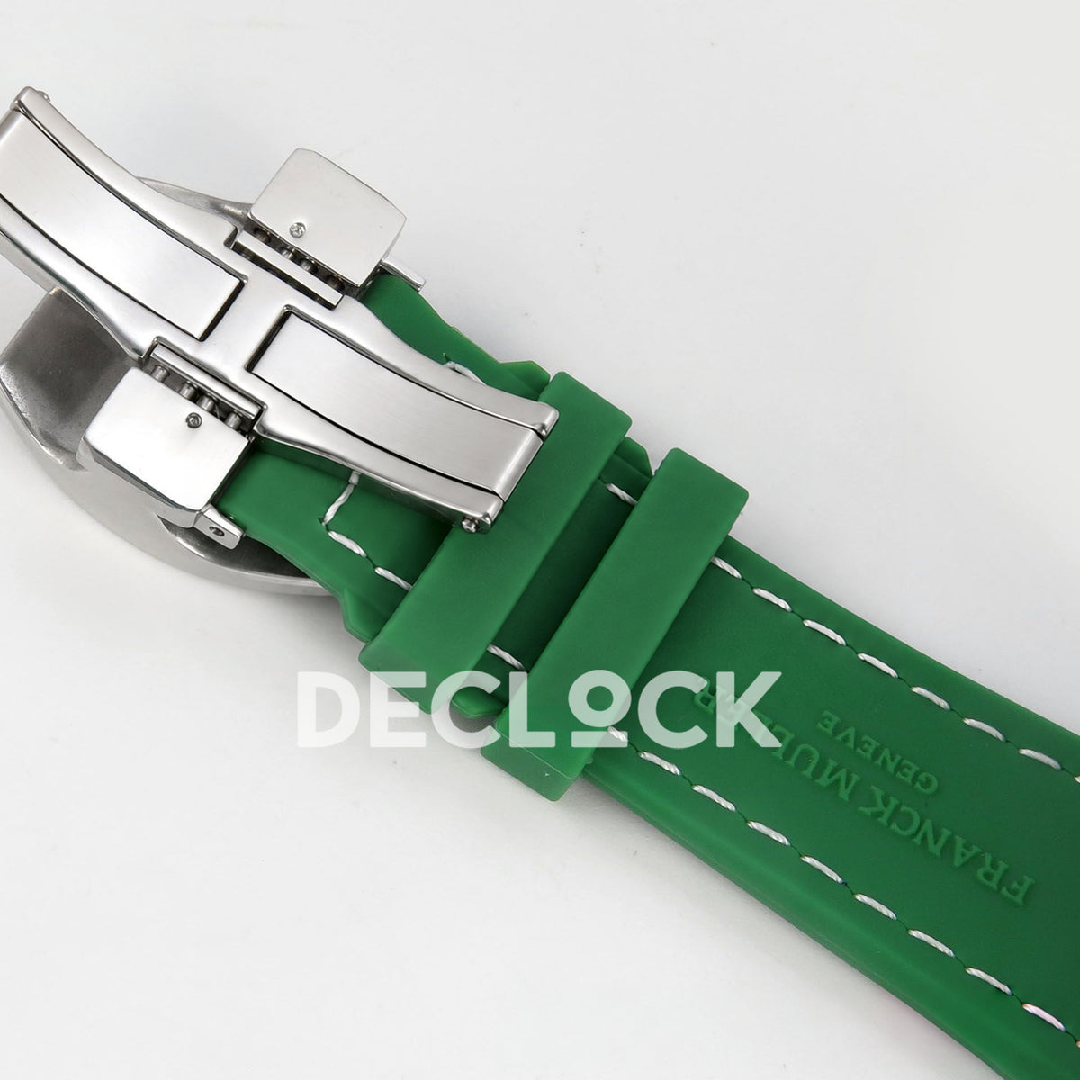 Franck Muller Vanguard Yachting Dragon King Steel Green ABF A2824 replica - clasp underside