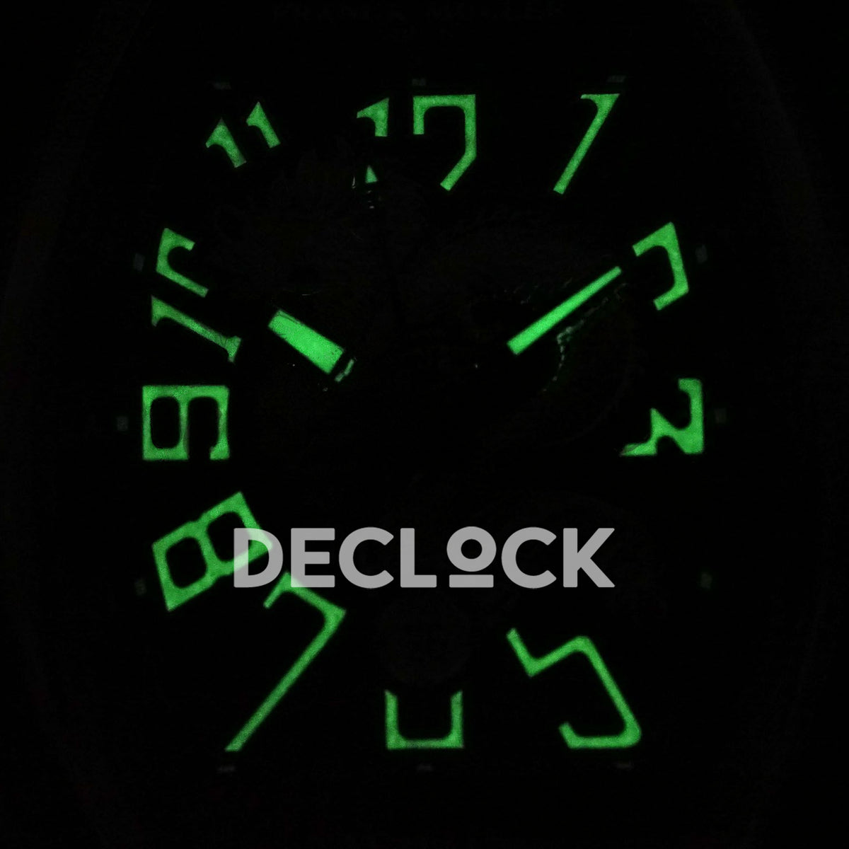 Franck Muller Vanguard Yachting Dragon King Steel Green ABF A2824 replica - luminous dial