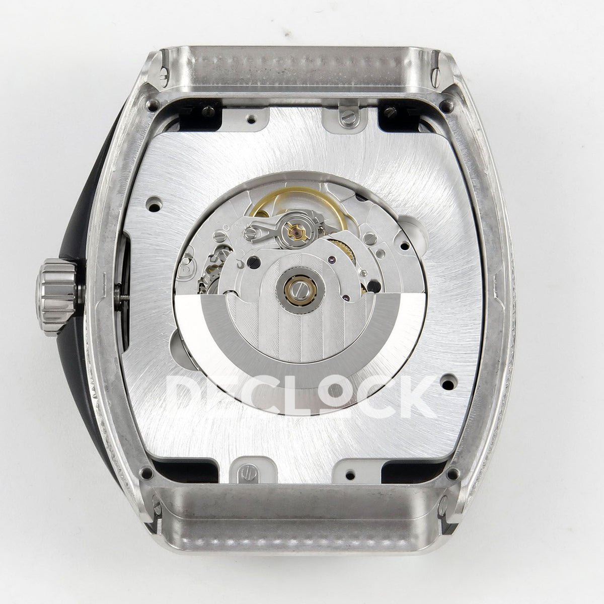 Franck Muller Vanguard Yachting Dragon King Steel Red ABF A2824 replica - movement back angle