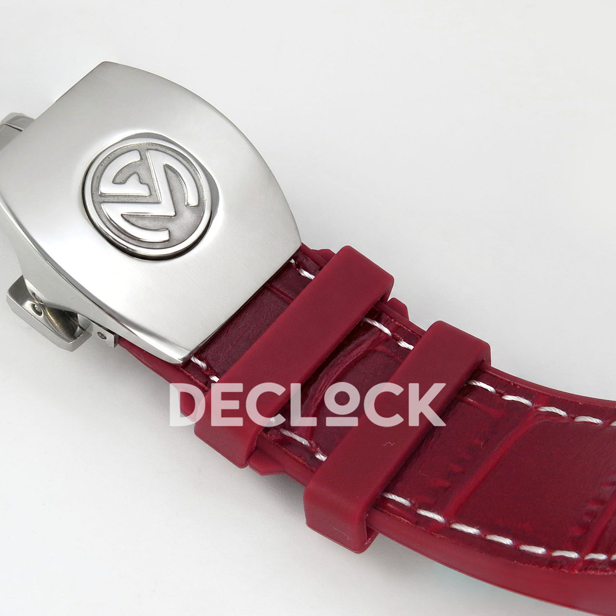 Franck Muller Vanguard Yachting Dragon King Steel Red ABF A2824 replica - closed clasp