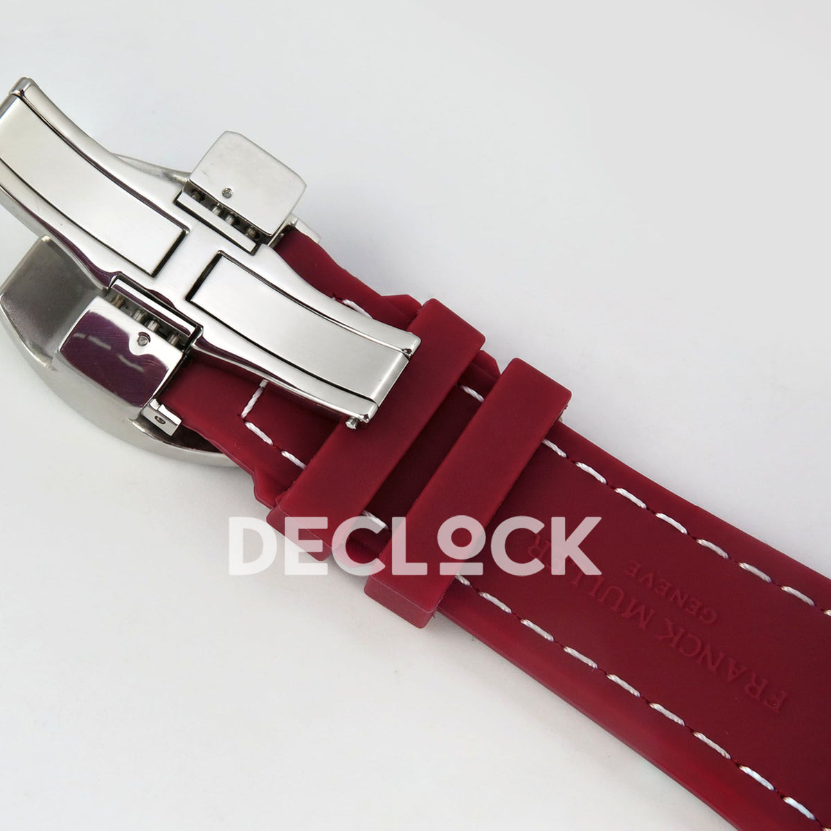 Franck Muller Vanguard Yachting Dragon King Steel Red ABF A2824 replica - clasp underside