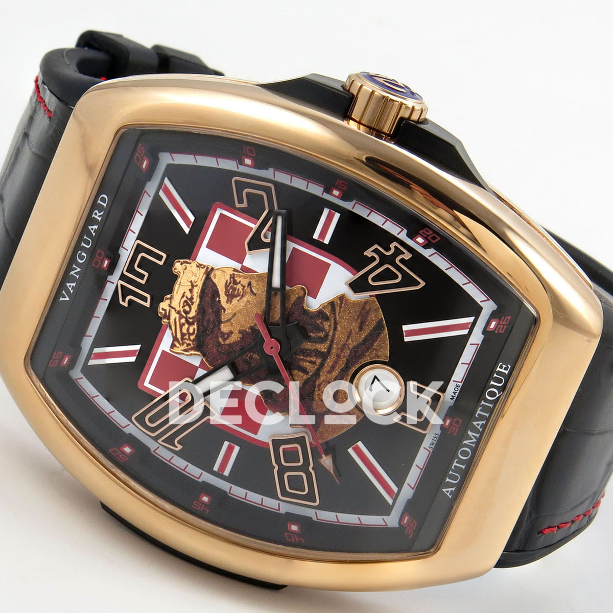 Franck Muller Vanguard Zvonimir Croatia Rose Gold ABF A2824 replica - dial angle right