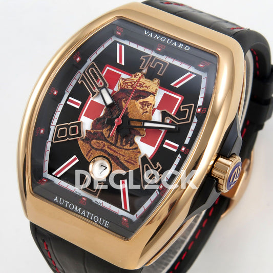 Franck Muller Vanguard Zvonimir Croatia Rose Gold ABF A2824 replica - three quarter