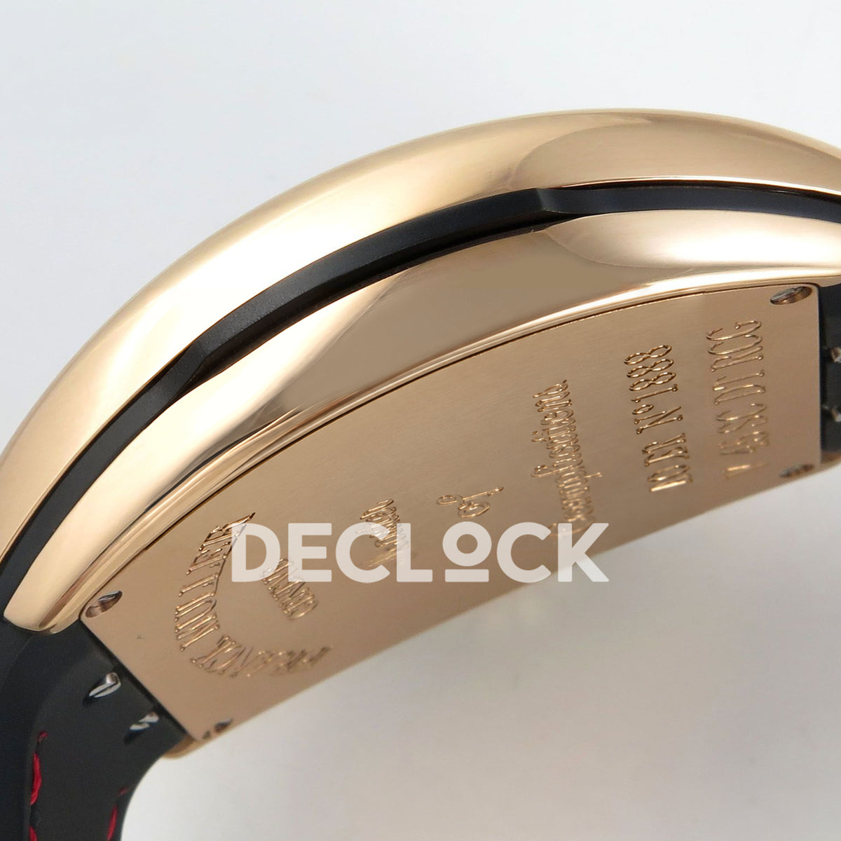 Franck Muller Vanguard Zvonimir Croatia Rose Gold ABF A2824 replica - case side