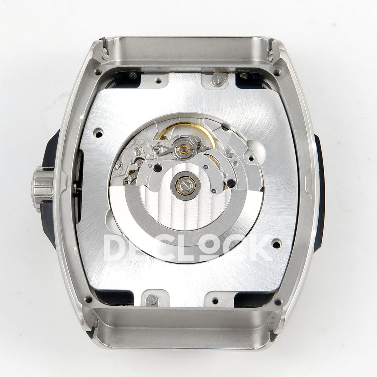 Franck Muller Vanguard Zvonimir Croatia Steel Black ABF A2824 replica - movement back angle