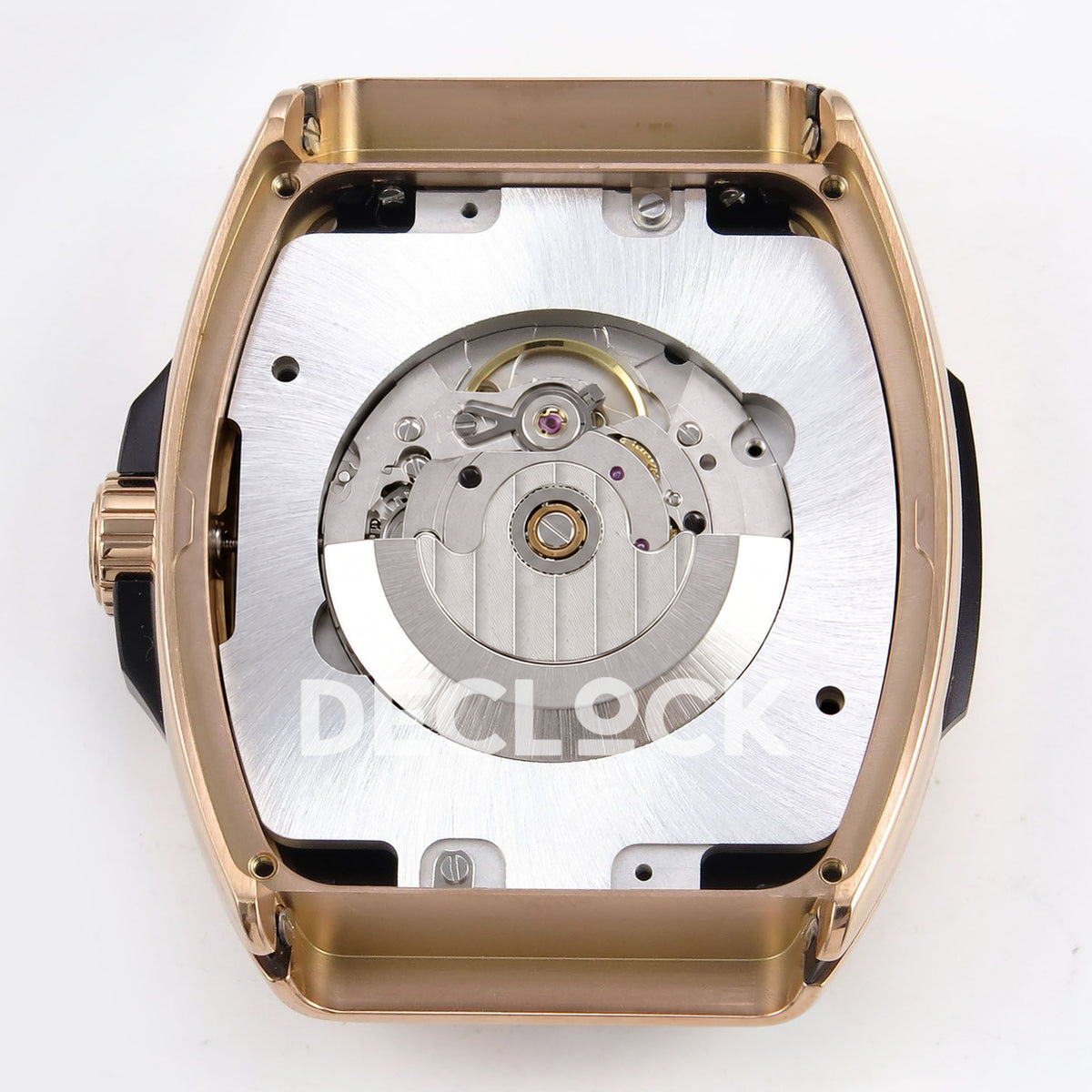 Franck Muller Vanguard Zvonimir Rose Gold Black ABF A2824 replica - movement balance back