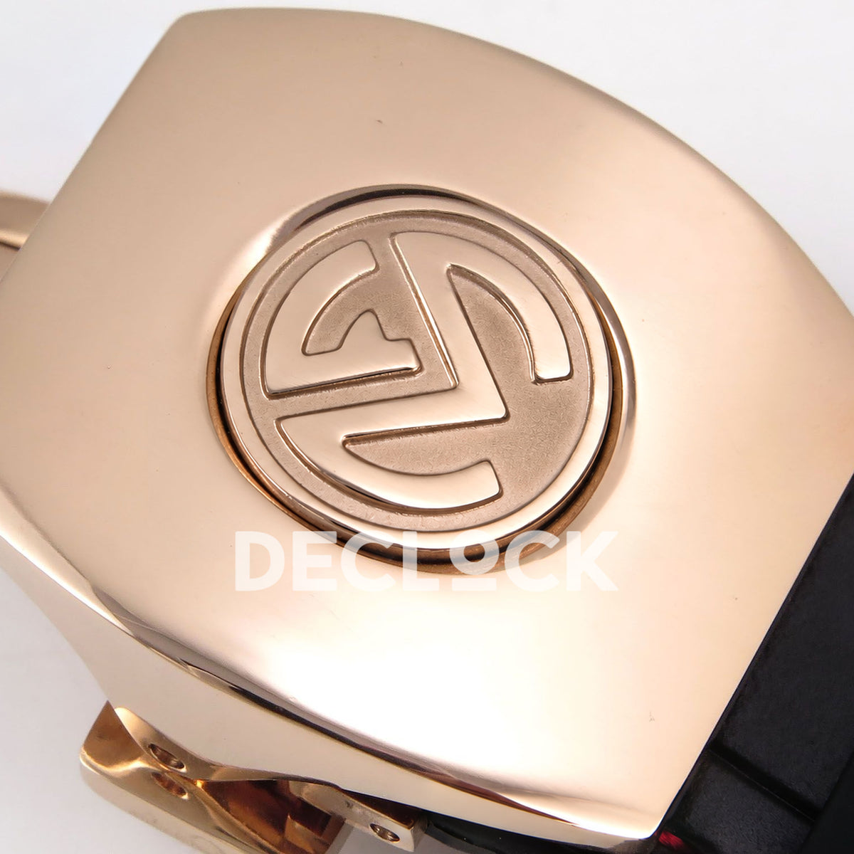 Franck Muller Vanguard Zvonimir Rose Gold Black ABF A2824 replica - clasp monogram