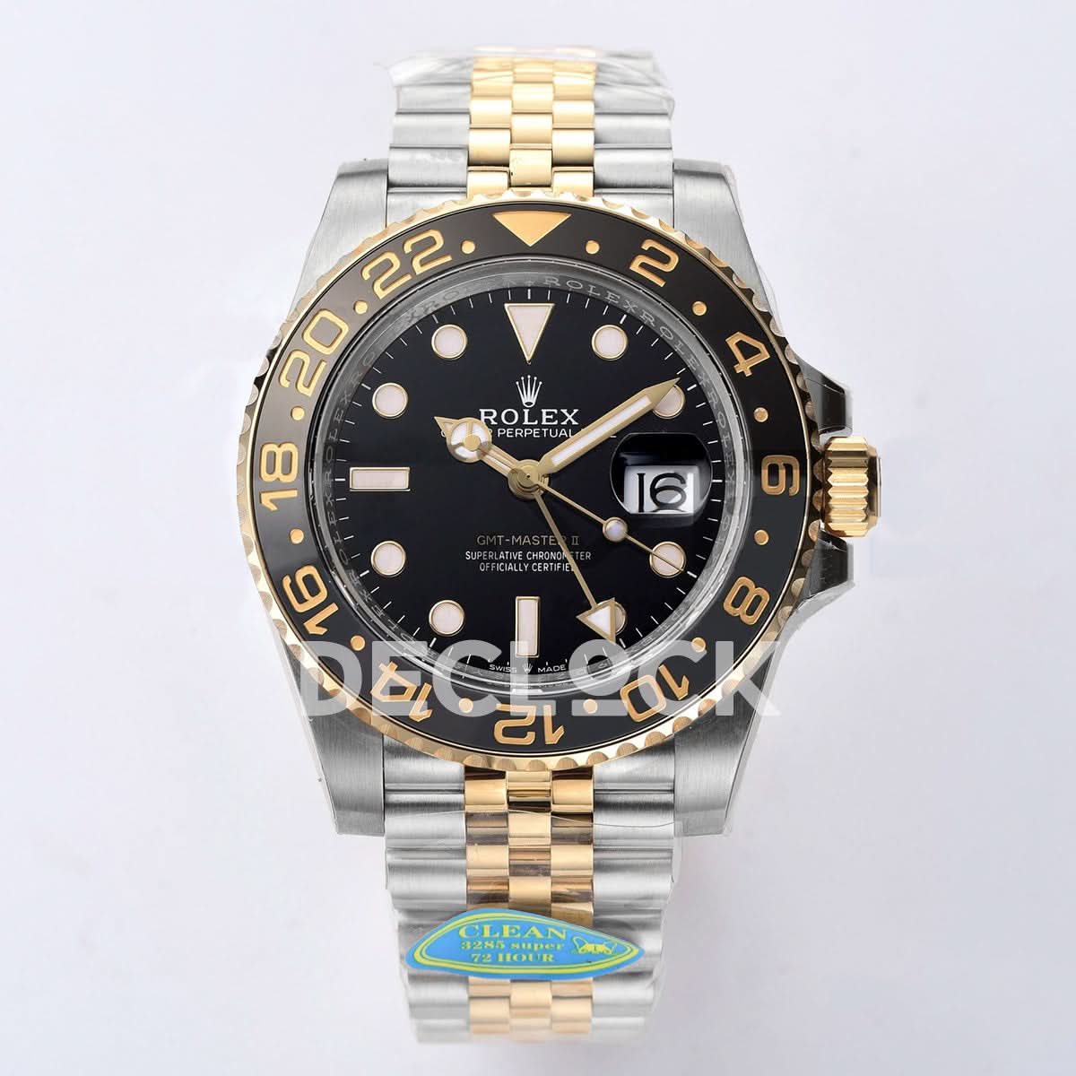 GMT-Master II 126713 Clean V3 Edition Black Dial on Jubilee Bracelet