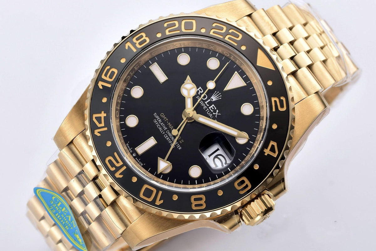 Replica Rolex GMT-Master II 126718 Clean V3 Edition Black Dial on Jubilee Bracelet |  Declock.