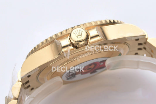 Replica Rolex GMT-Master II 126718 Clean V3 Edition Black Dial on Jubilee Bracelet | Declock.