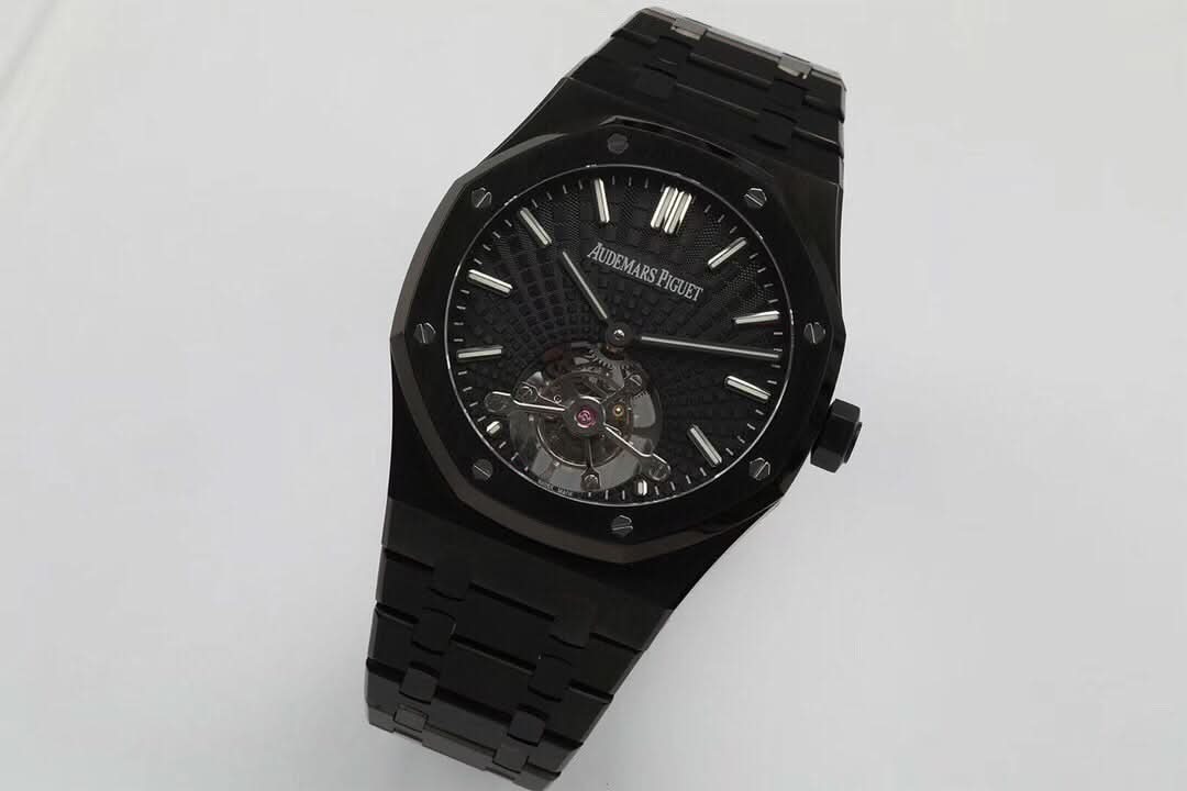 Royal Oak 2018 SIHH PVD Tourbillon Black
