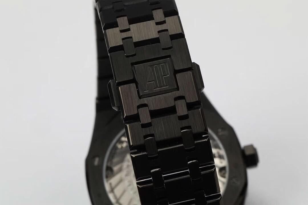 Replica Audemars Pigeut Royal Oak 2018 SIHH PVD Tourbillon Black |  Declock.