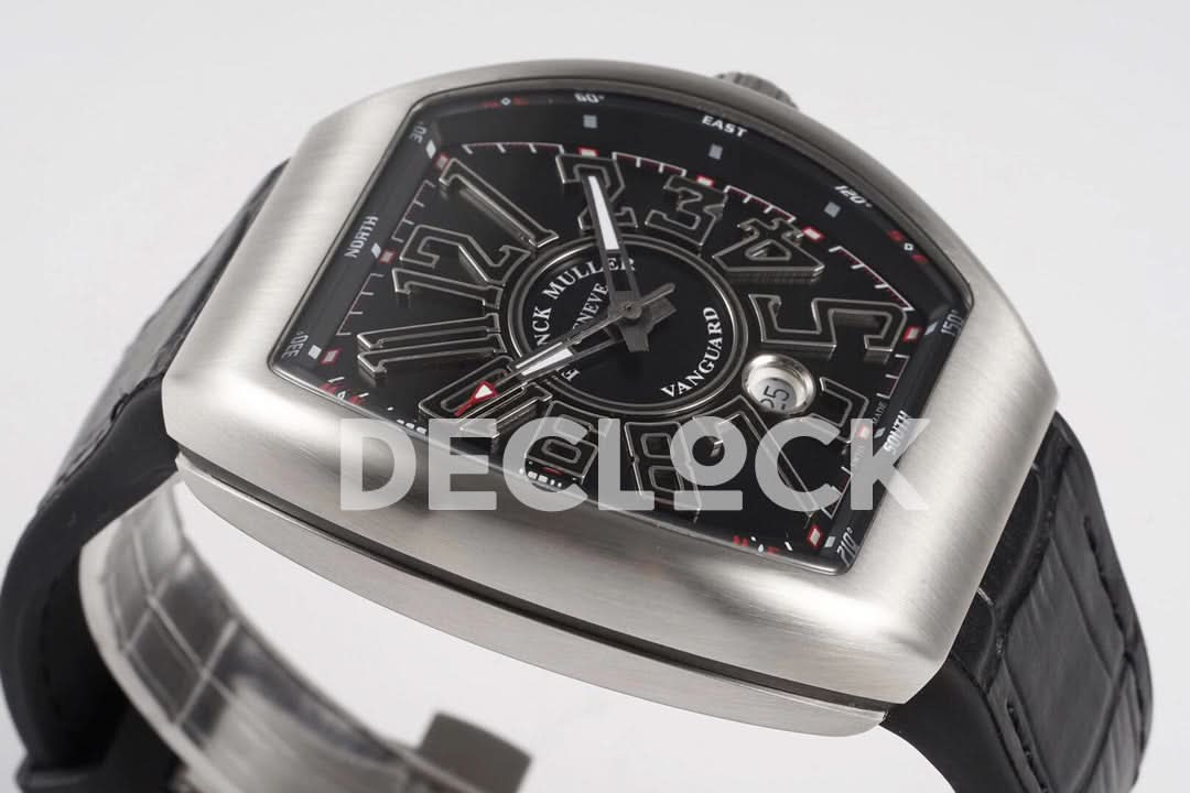 Vanguard V45 SS Black Dial