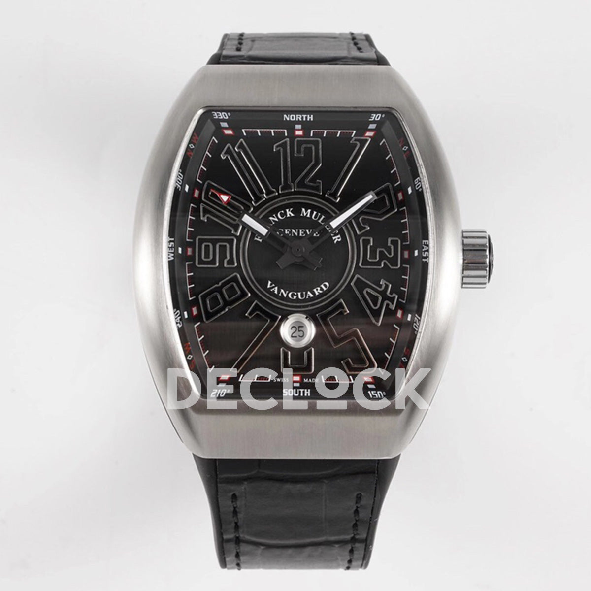 Vanguard V45 SS Black Dial