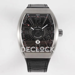 Vanguard V45 SS Black Dial