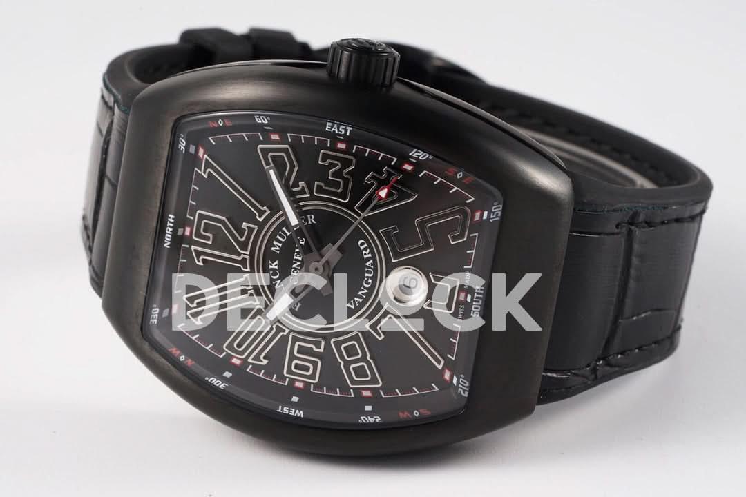 Replica Franck Muller Vanguard V45 PVD Black Dial |  Declock.