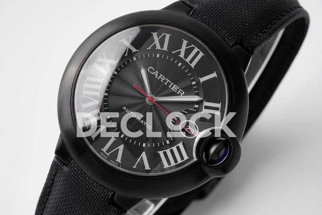 Replica Cartier Ballon Bleu De Cartier 42mm Black |  Declock.