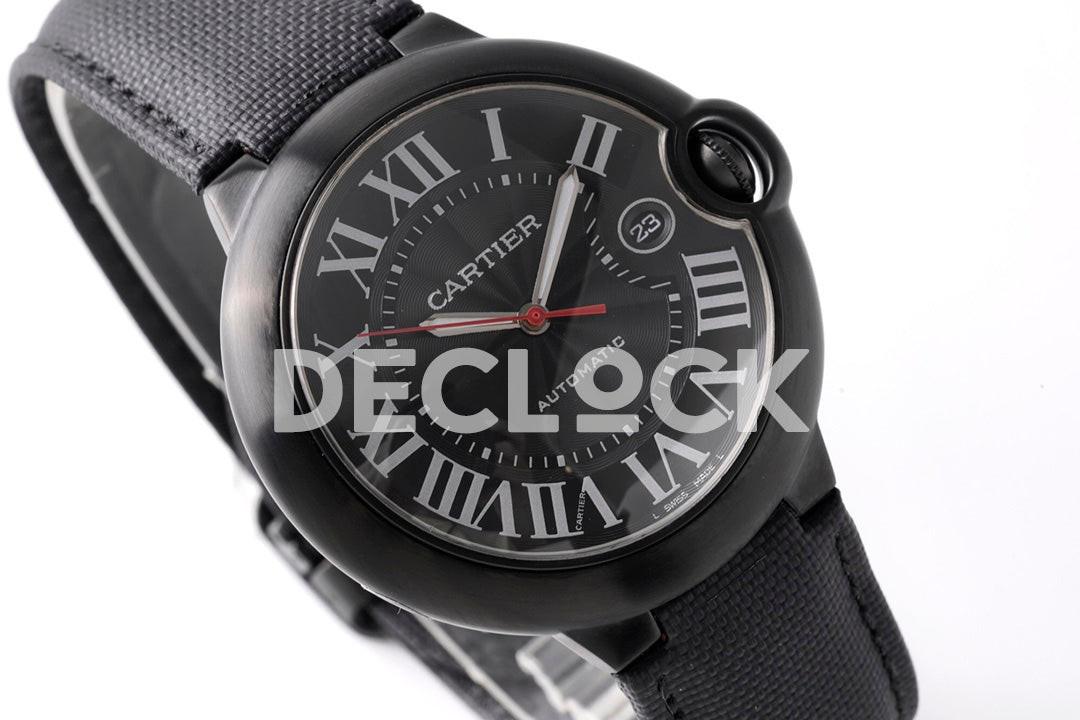 Replica Cartier Ballon Bleu De Cartier 42mm Black |  Declock.