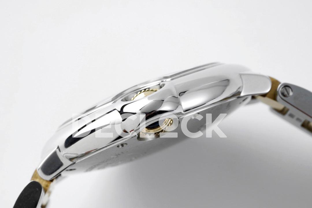 Replica Cartier Ballon Bleu De Cartier 36mm White Dial in YG/SS |  Declock.