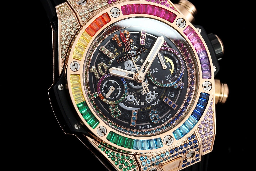 Big Bang RG Unico King Gold Diamond Rainbow