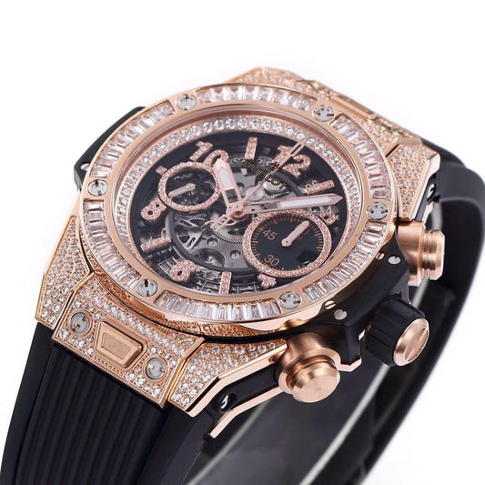 Replica Hublot Big Bang RG Unico King Gold Diamond |  Declock.