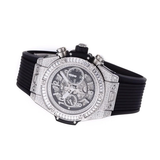 Replica Hublot Big Bang SS Unico King Gold Diamond | Declock.