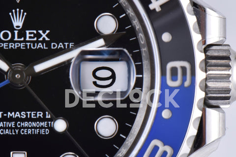 GMT Master II 126710 BLRO ‘Batman’ Black Dial in Jubilee Bracelet