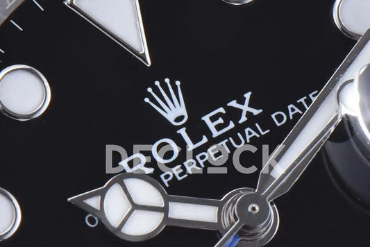 Replica Rolex GMT Master II 126710 BLRO ‘Batman’ Black Dial in Jubilee Bracelet | Declock.