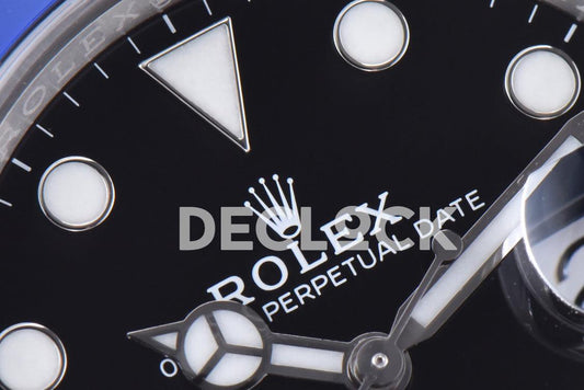 Replica Rolex Submariner 41mm 126619 LB  Blue Ceramic Black Dial on SS Bracelet |  Declock.
