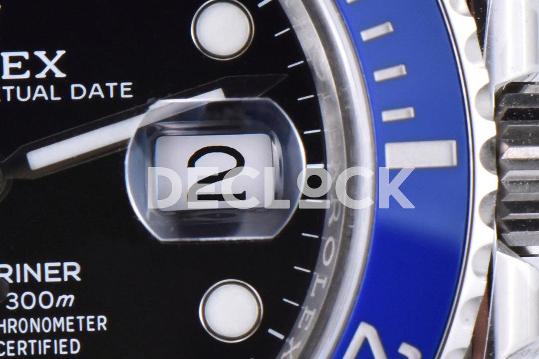 Replica Rolex Submariner 41mm 126619 LB  Blue Ceramic Black Dial on SS Bracelet |  Declock.