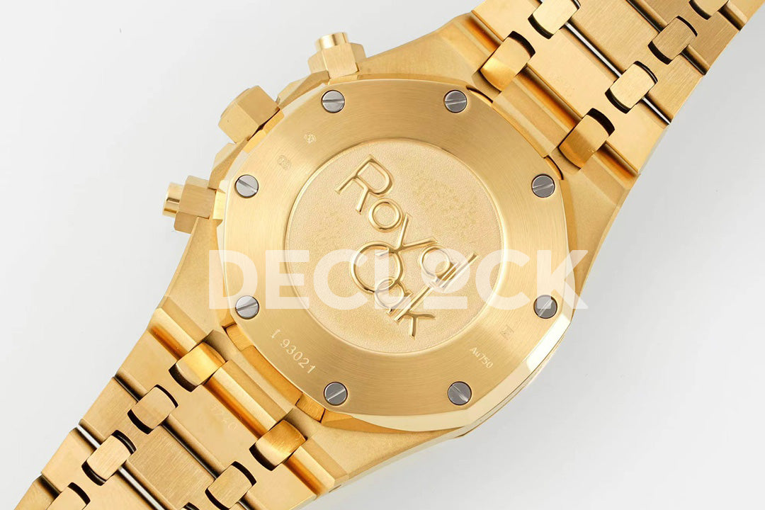 Royal Oak Chronograph Gold in Green Dial