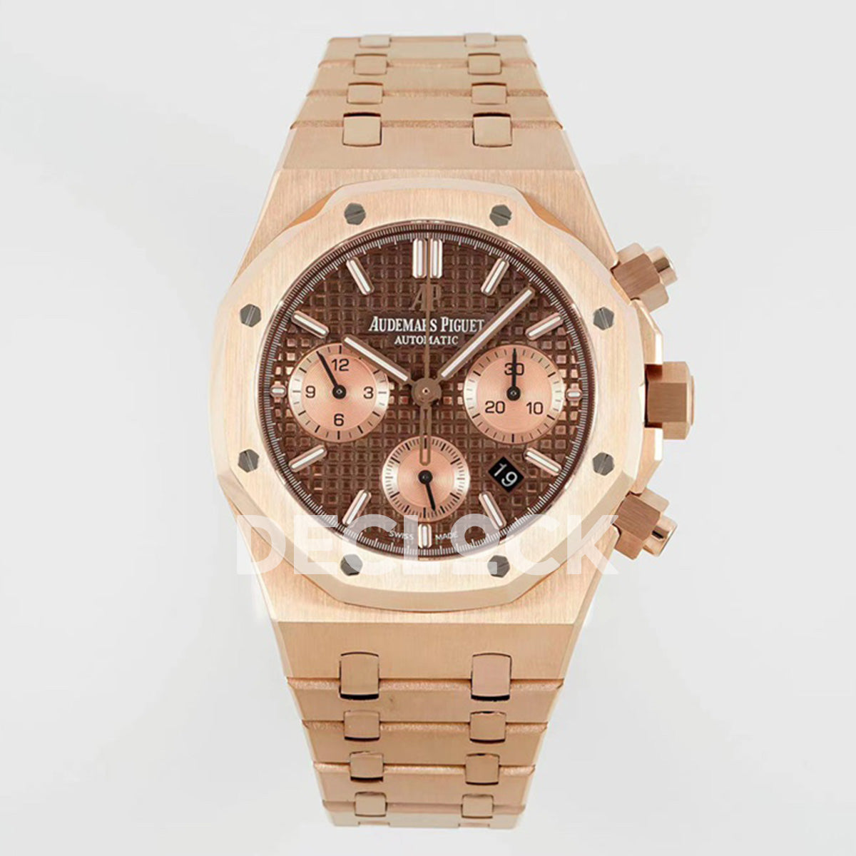 Royal Oak Chronograph RG in Brown Dial