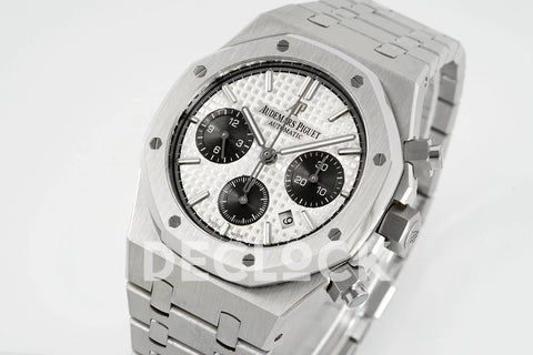 Royal Oak Self-Winding Chronograph White Dial in Steel