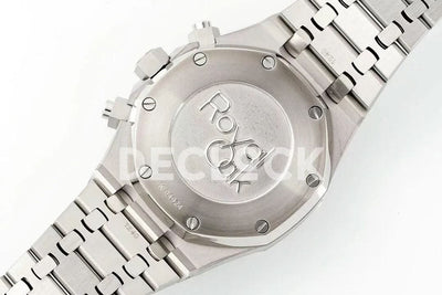 Replica Audemars Pigeut Royal Oak Self-Winding Chronograph Black Dial in Steel
