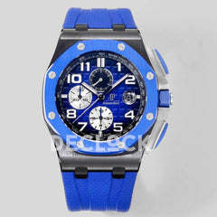 Replica Audemars Pigeut Royal Oak Offshore Novelty 44mm Blue Dial Ref. 26405CE.OO.A030CA.01