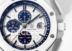 Replica Audemars Pigeut Royal Oak Offshore Novelty 44mm in White Ceramic 26402CB