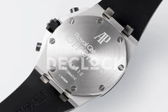 Royal Oak Offshore Self-Winding Chronograph White Numerous Dial in Steel