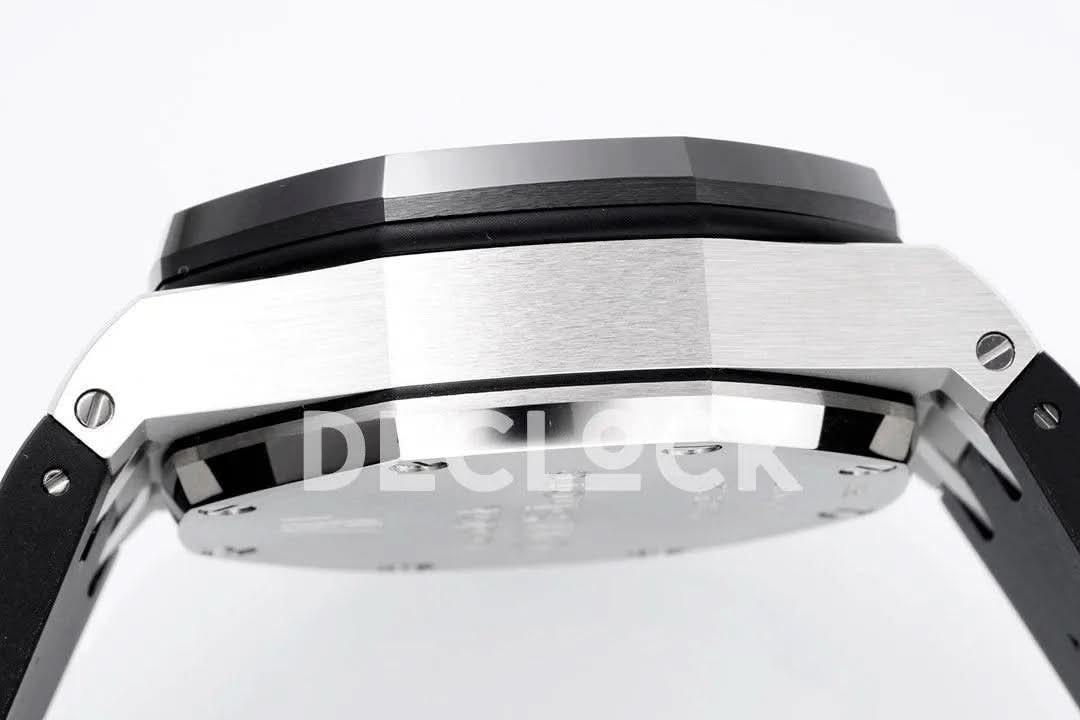 Replica Audemars Pigeut Royal Oak Offshore Self-Winding Chronograph White Numerous Dial in Steel |  Declock.