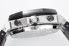 Royal Oak Offshore Self-Winding Chronograph White Numerous Dial in Steel