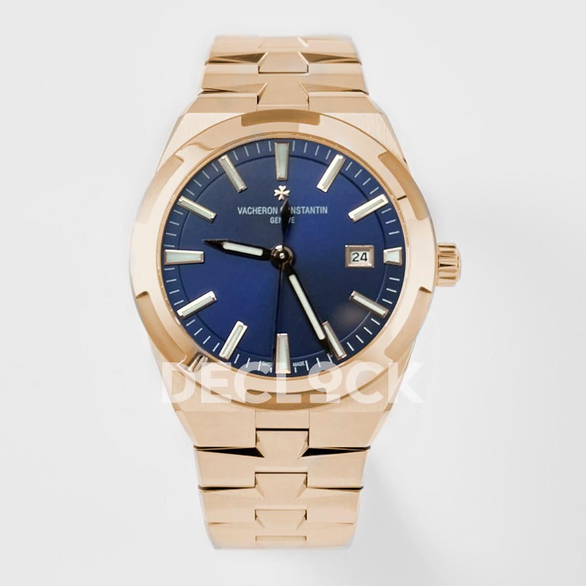 Replica Vacheron Constantin Overseas RG in Blue Dial |  Declock.