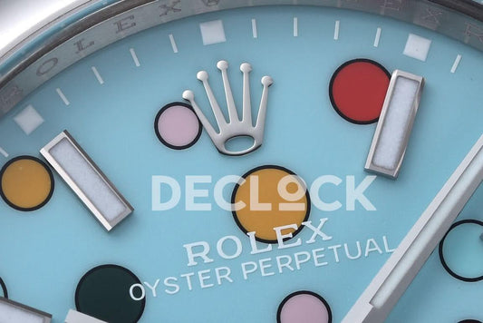 Replica Declock Oyster Perpetual 41mm Blue Dial 124300 | Declock.