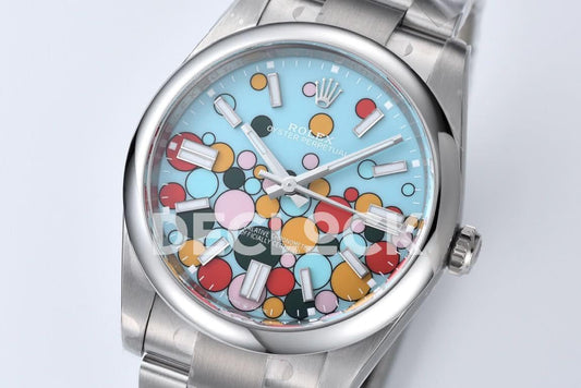 Replica Declock Oyster Perpetual 41mm Blue Dial 124300 |  Declock.