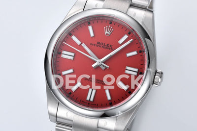 Oyster Perpetual 41mm Red Dial 124300