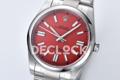 Oyster Perpetual 41mm Red Dial 124300