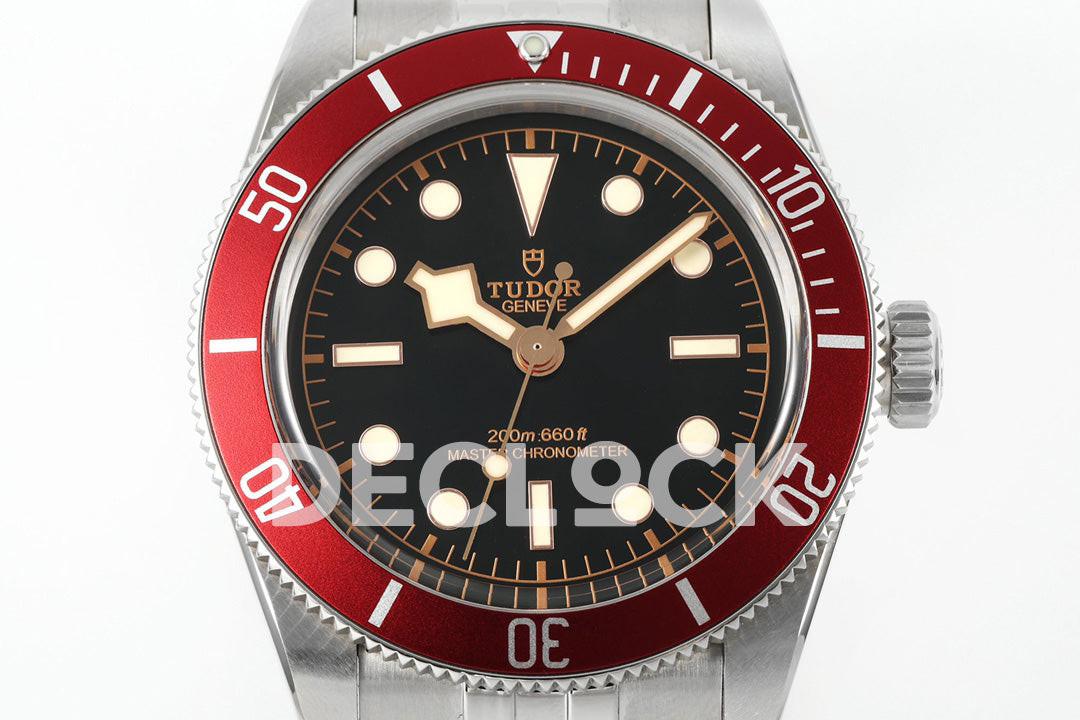 Replica Tudor Black Bay M7941A1A0RU-0003 41mm SS Dial Red Bezel on SS Bracelet |  Declock.