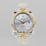 Datejust 36/41 126331 Silver Dial in with Stick Markers in Jubilee